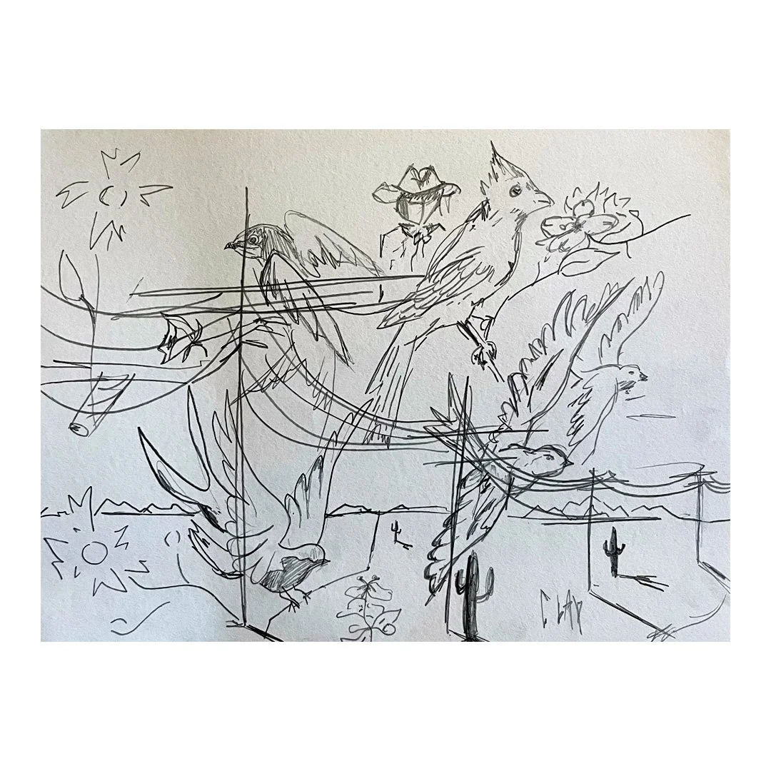 bird drawing