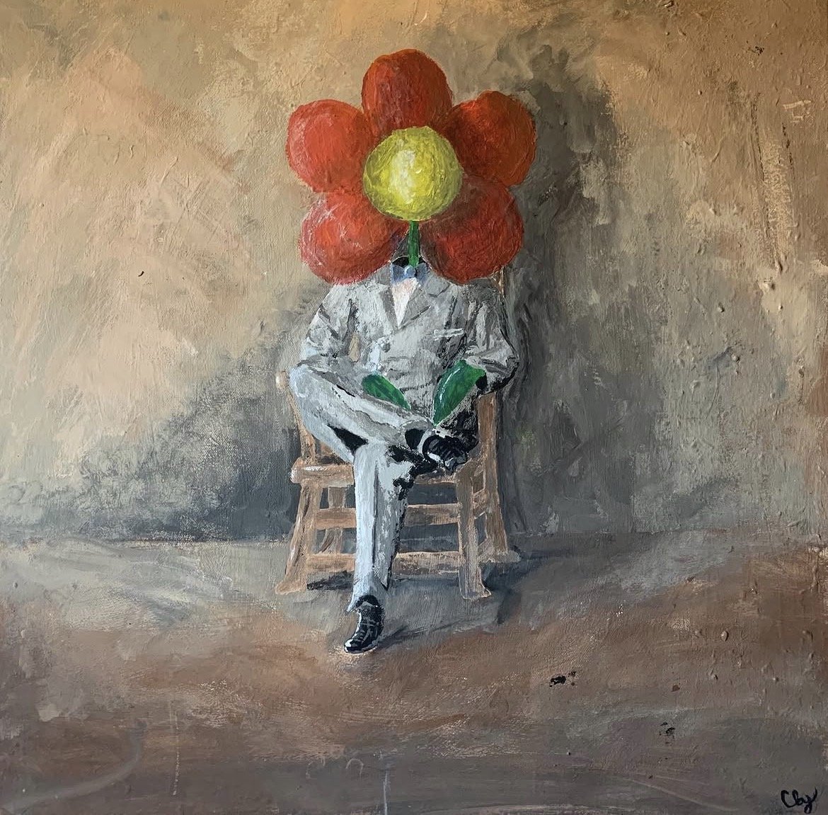 first painting sold