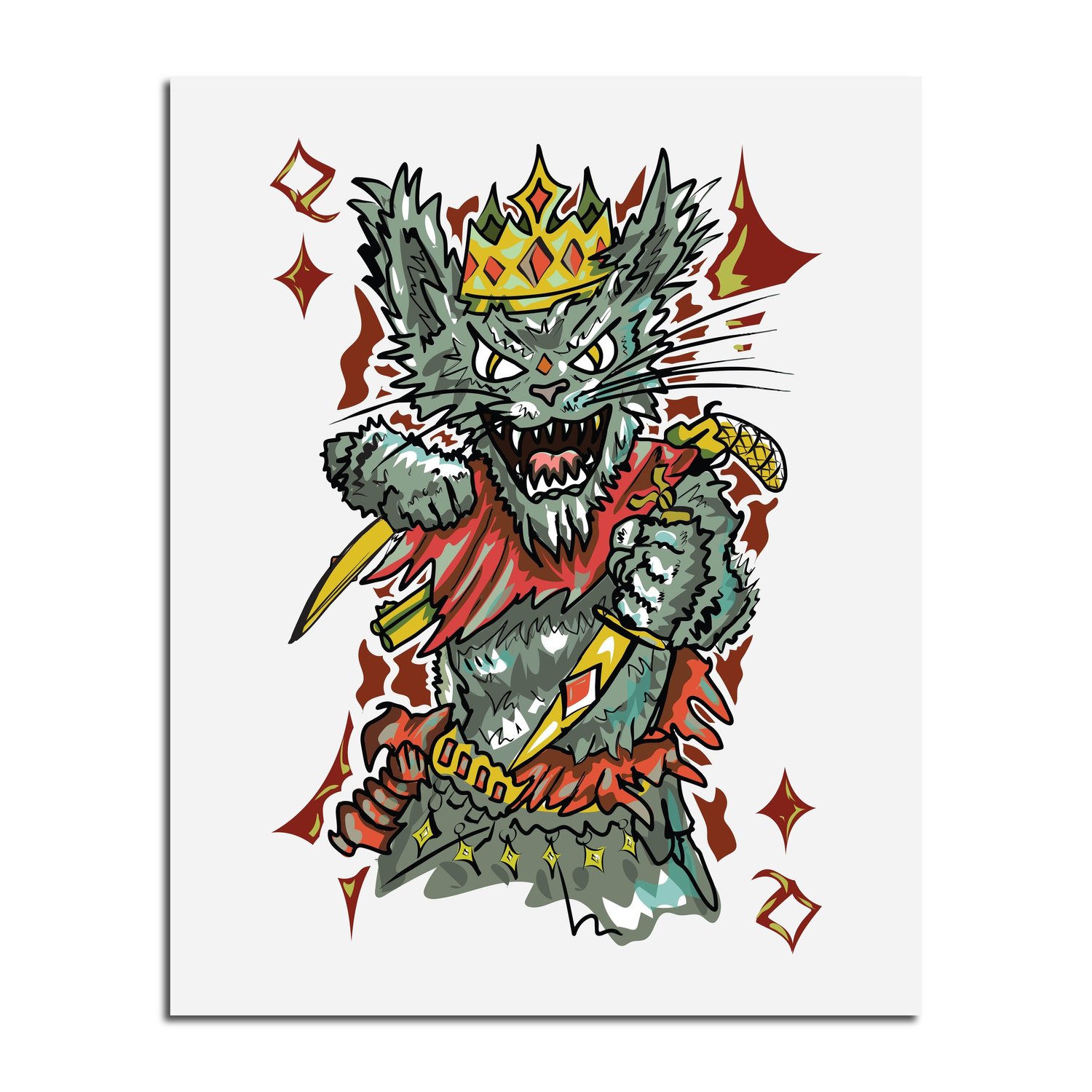 queen of diamonds
